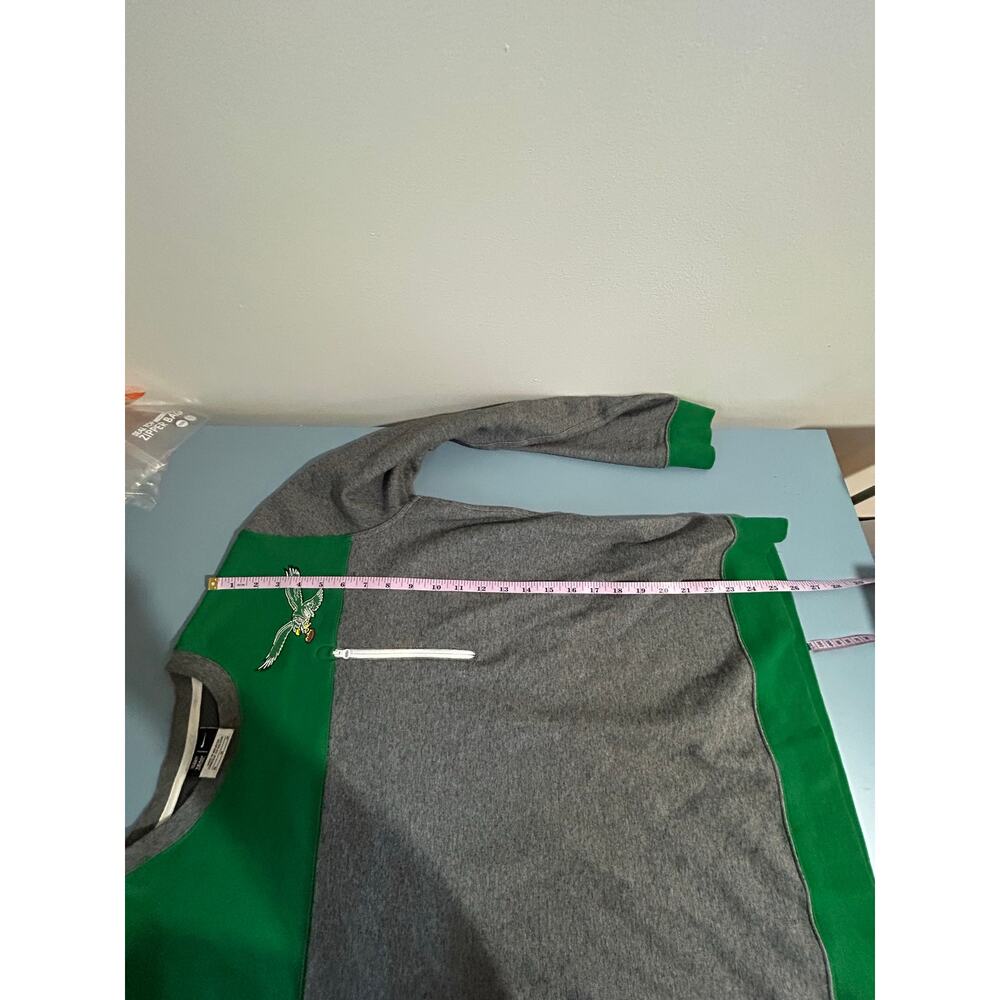 Nike Philadelphia Eagles Icon kelly green sweatshirt size M crewneck - Picture 7 of 7
